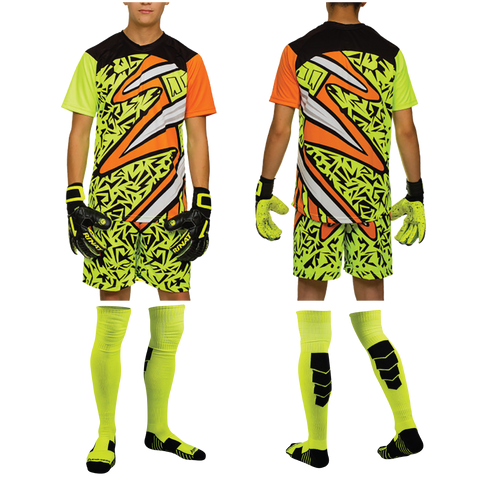 Kit Calamity Short-Sleeve (Calamity James) Goalkeeper (Jersey+Short+Socks)