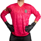 Mexico 98 Pink Retro Goalkeeper Jersey