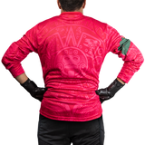 Mexico 98 Pink Retro Goalkeeper Jersey