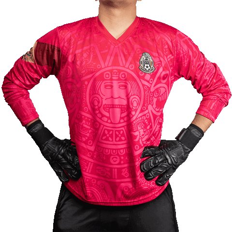 Mexico 98 Pink Retro Goalkeeper Jersey