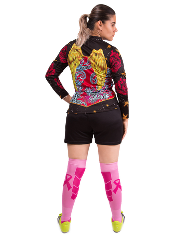 Go Pink Breast Cancer Awareness Knee-High Goalkeeper Socks