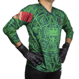Mexico 98 Green Retro Goalkeeper Jersey