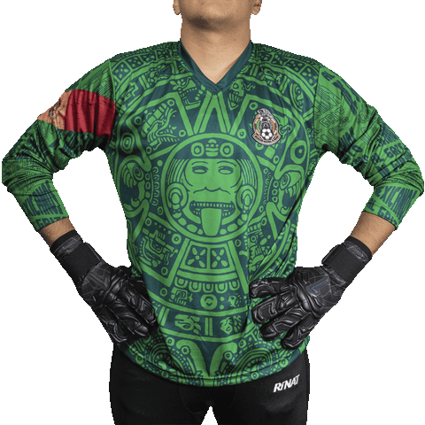 Mexico 98 Green Retro Goalkeeper Jersey